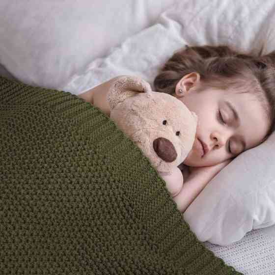 Плед - Покривало Lovely Svi В'язані 130 x 160 см - Всі Сезони Зелений (151025) Київ