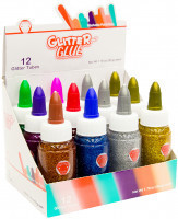 Клей з блиском XD12050 50g 8кол.12шт. в дисплеї, шт Киев - изображение 1