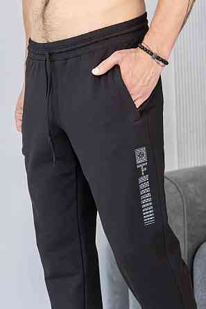 Штани джогери чоловічі TotalFit EM1 XL, Чорний Київ