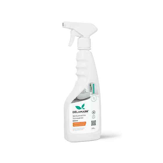 Засіб для миття ванної кімнати жасмин та апельсинова квітка DeLaMark 0,5 л Київ