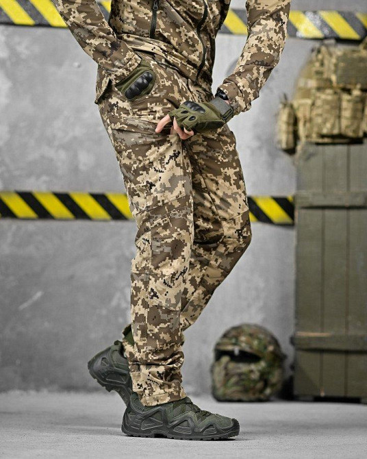 Літній еластичний тактичний костюм fragment 3в1 піксель ДЛ6475 Одеса - фото 8