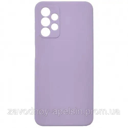 Samsung A23 A235 Чохол силіконовий Захист камери (ліловий) Одеса - фото 1