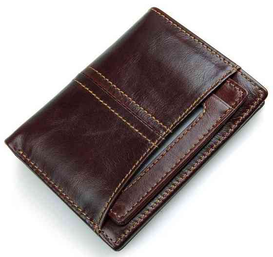 Кошелек мужской Коричневый (Vintage) Киев