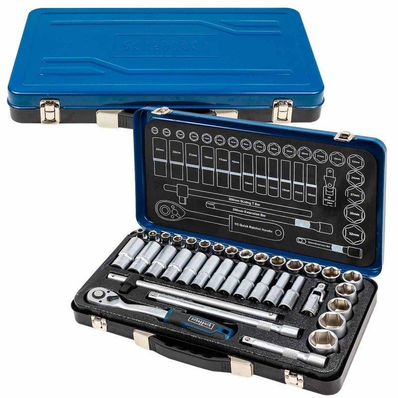 Набір інструментів 36 предметів 1/2" SCHEPPACH SCH-4362M Одеса - фото 3