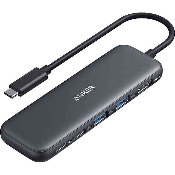 USB-хаб Anker USB-C Hub 332 5-in-1 Black (A8355H11) ( 10133 ) Харків