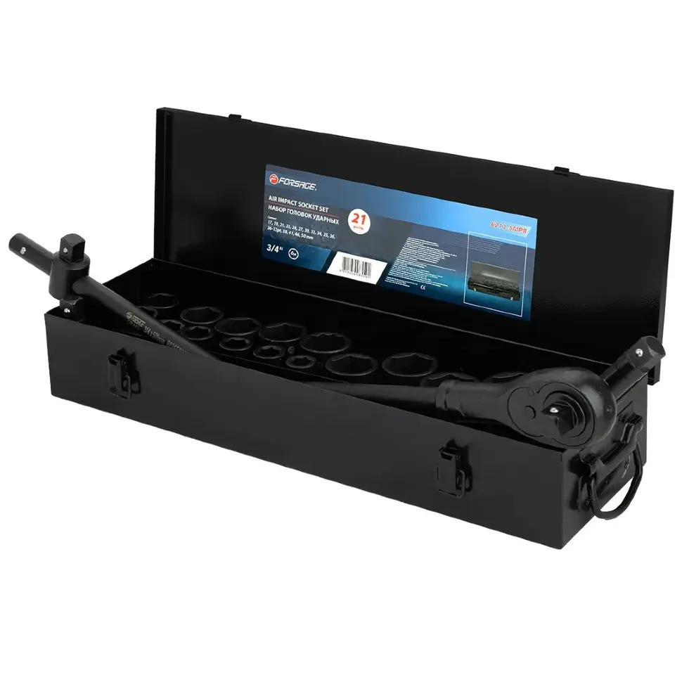 Набір ударних інструментів profi 3/4", 6 гр, 21 пр (17, 21, 22, 24, 27, 30, 32, 34, 35, 36, 12 гр, 38, Одеса - фото 4