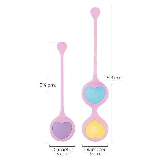 Вагінальні кульки Wooomy Love Pearls Sex Aura Київ