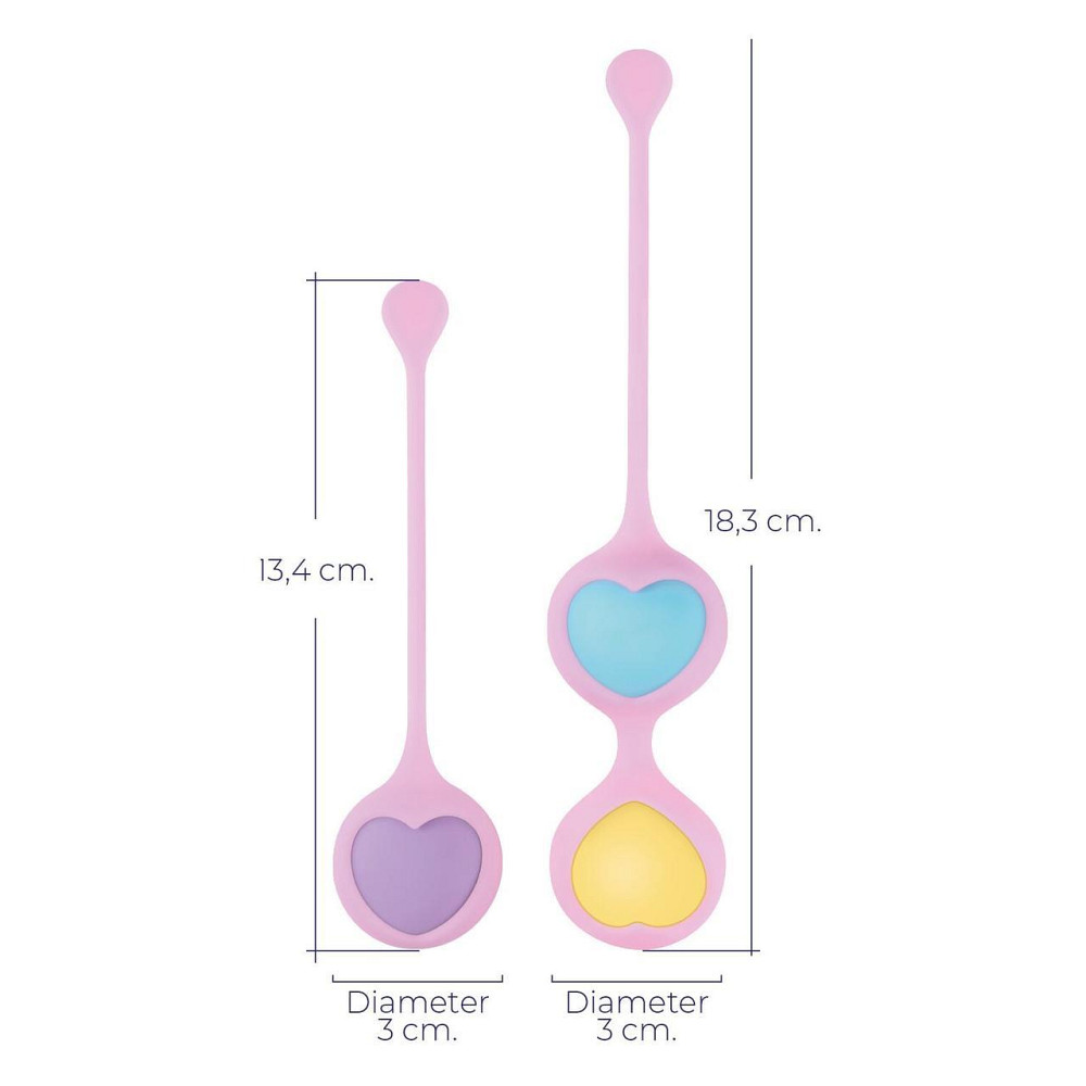 Вагінальні кульки Wooomy Love Pearls Sex Aura Київ - фото 6