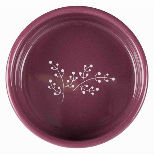 Миска Trixie для собак, керамическая, 12 см, 300 мл (белая/фиолетовая) Винница - изображение 2