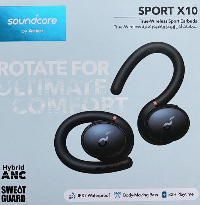 Наушники Anker SoundCore Sport X10. IPX7 .Шумодав. Киев - изображение 6