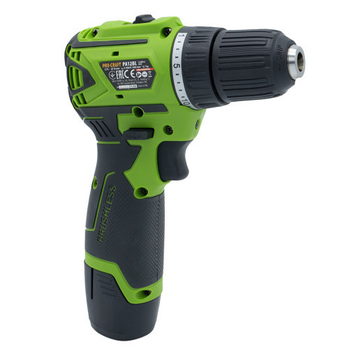 Акумуляторний шуруповерт безщітковий  Procraft PA12BL,  компактний шурупокрут з 1 АКБ  Li‑Ion і зарядним 12 В в кейсі Львів - фото 6