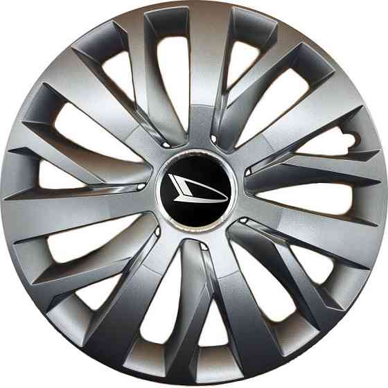 Автомобильные модельные колпаки R15 Daihatsu 345 4шт, SJS, серебряные Киев