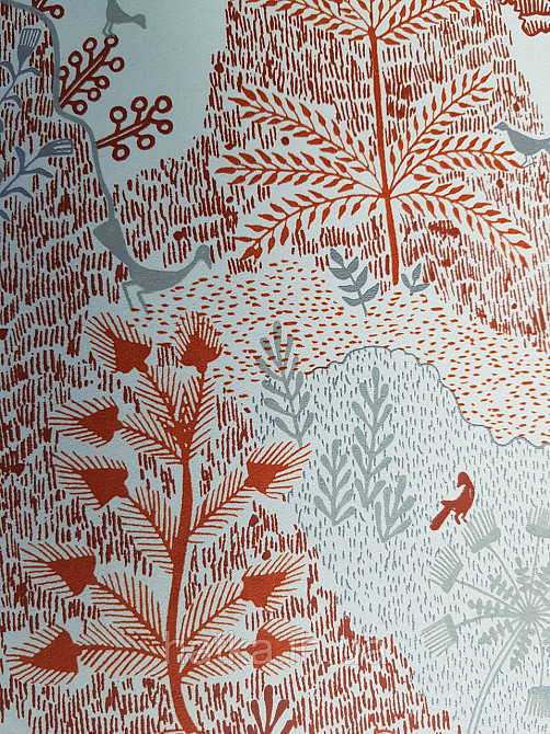 Шпалери флізелінові еко Khroma Zoom Bahia 0.53х10.05 м дерева кущі тварини риби абстракція різні кольори Київ - фото 5