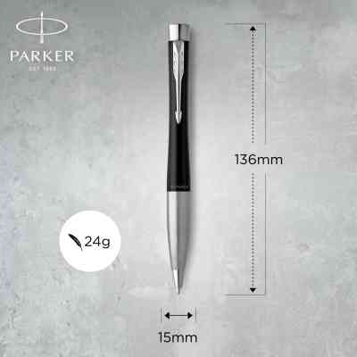 Ручка шариковая Parker URBAN 17 Muted Black CT BP (30 135) Винница