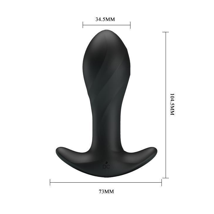 Анальная пробка PRETTY LOVE Massager 12 Functions USB Sex Aura Киев - изображение 4