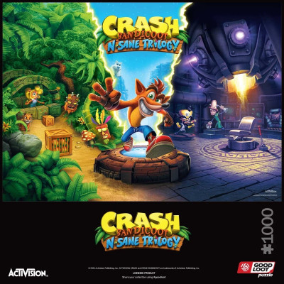 Пазл GoodLoot Crash Bandicoot N Sane Trilogy 1000 ел. (5908305247920) Вінниця - фото 6