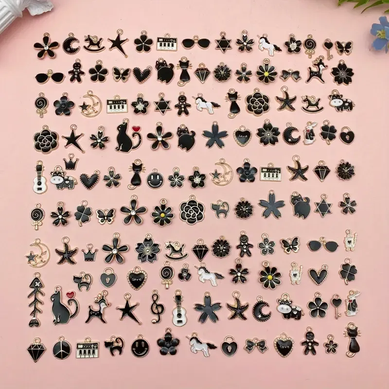 Набор эмалированных шармиков для рукоделия, 100 шт. Киев - изображение 6