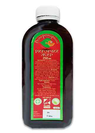 Ветеринарний риб'ячий жир 250 мл O.L.KAR. Вінниця