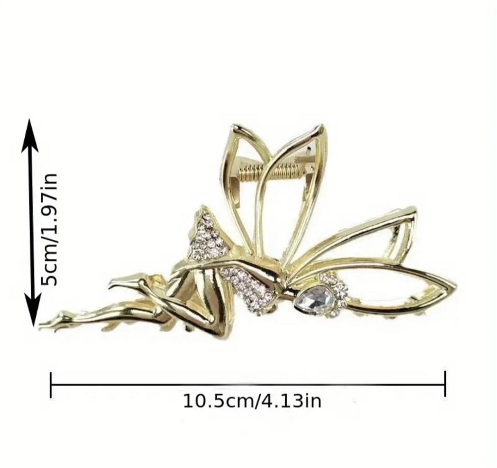 Шпилька-крабік для волосся "Фея" Сміла - фото 4