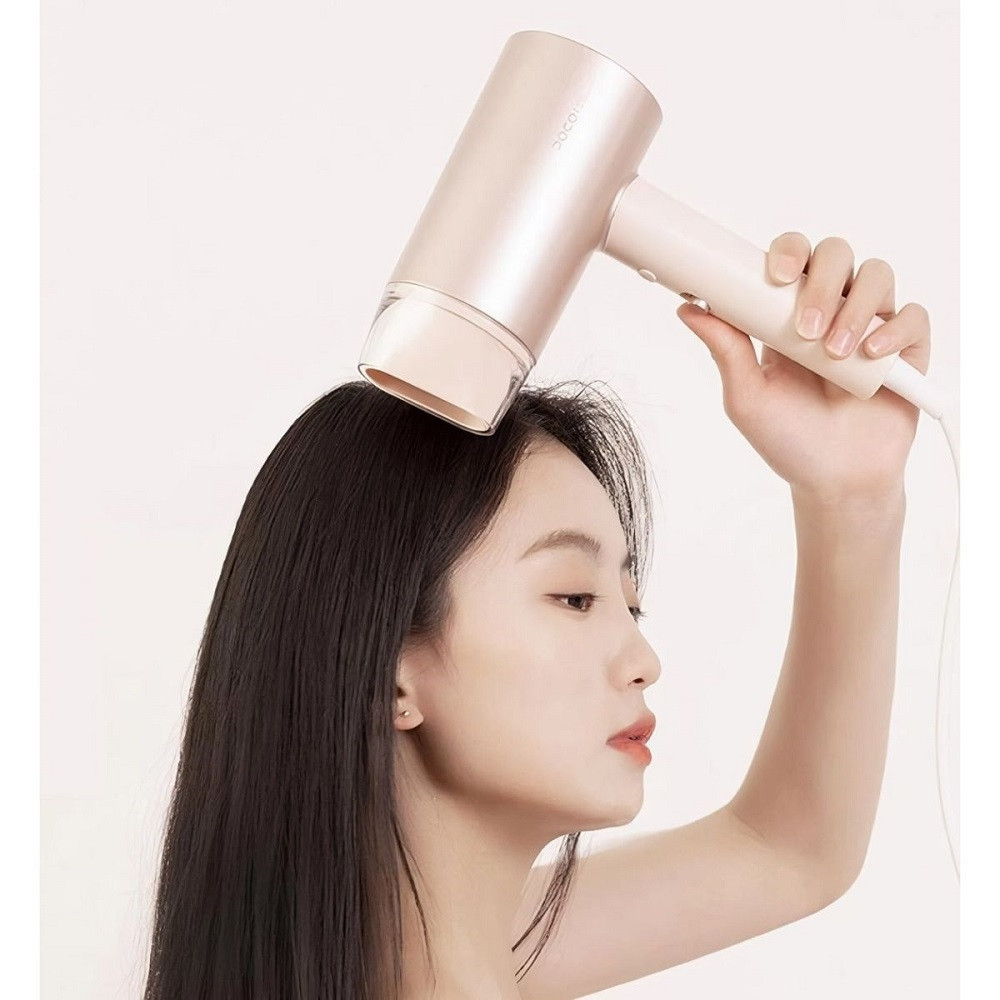 Фен Xiaomi Doco negative ion hair dryer soft and fast dry hair care Pink (Китайська вилка) Одесса - изображение 2
