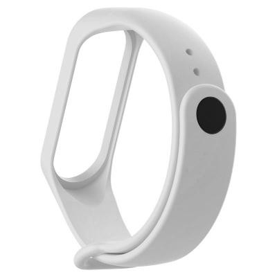 Ремешок для фитнес браслета BeCover Silicone для Xiaomi Mi Band 3/4 White (704650) Винница - изображение 3