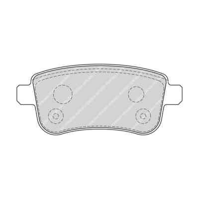 Тормозные колодки FERODO FDB4182 Винница