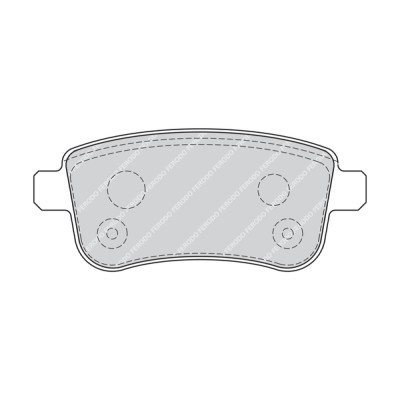 Гальмівні колодки FERODO FDB4182 Вінниця - фото 2