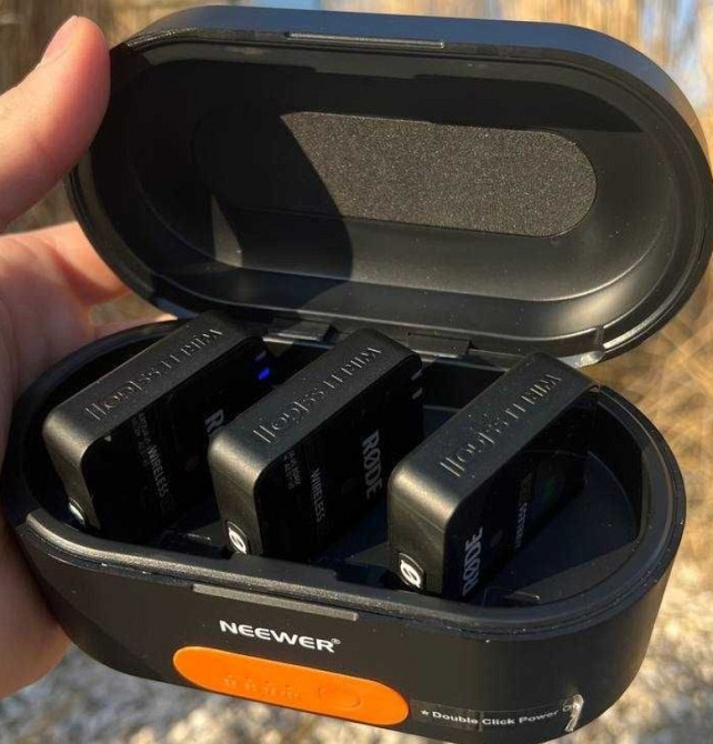 Мікрохвильова система з боксом для заряджання, Rode Wireless GO II Київ - фото 8