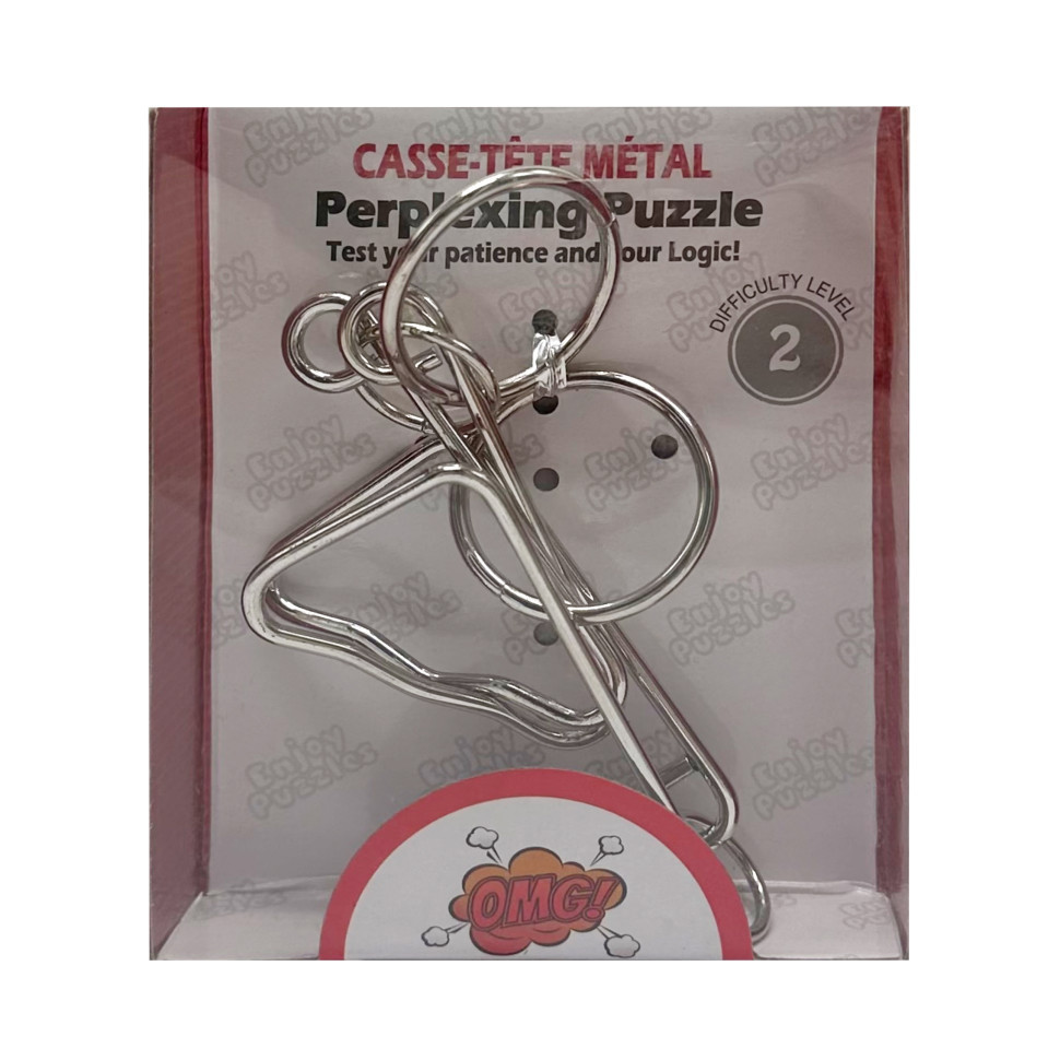 Металева головоломка "Perplexing puzzle" 5562D-18, 2 складність Вінниця - фото 1