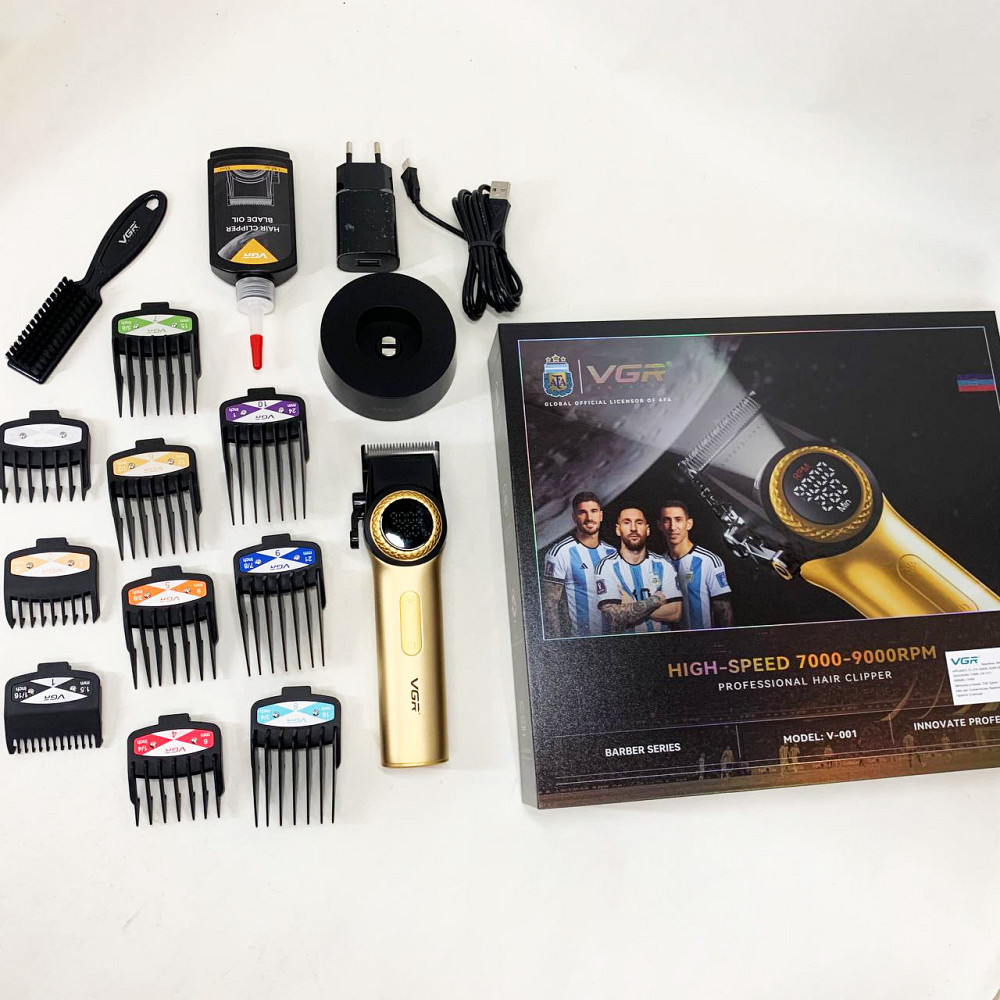 Універсальна машинка для стрижки голови та бороди, Електронна машинка для стрижки IA-11 Львів - фото 7