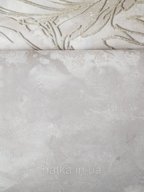 Обои виниловые на флизелине метровые Sintra Edelina абстракция космос кофейные беж серебро структурные 3д Киев - изображение 2