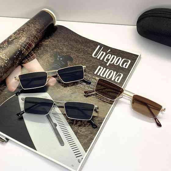Женские модные солнцезащитные очки Elegance (003) brown Киев