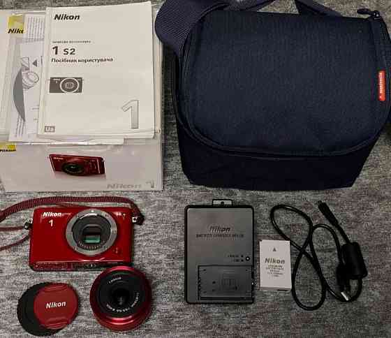 Фотоапарат Nikon 1 S2 новий (211фото) Nikkor об'єктив 11-27.5 mm. Київ
