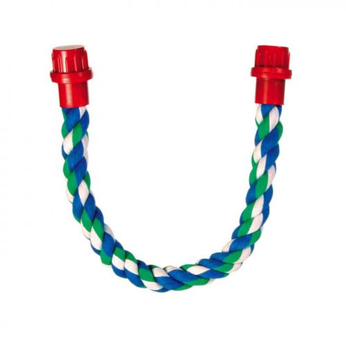 Іграшка Trixie для птахів Гойдалка-канат з гвинтовим кріпленням текстиль 37 см/16 мм Київ - фото 1