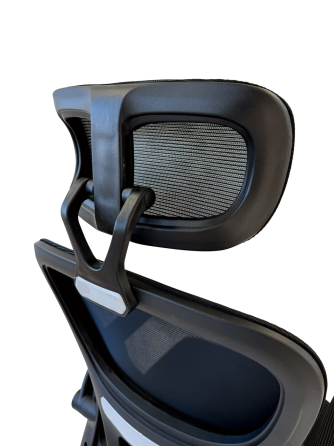 Кресло офисное эргономичное TORONTO Т889 - Компьютерное кресло с вентиляцией спинки, черное (до 120 кг) Киев
