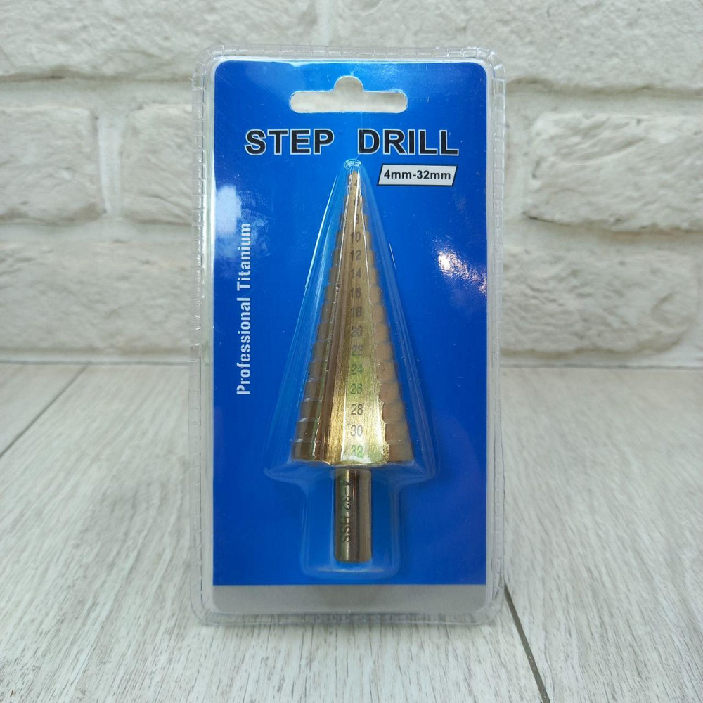 Сверло ступенчатое 4-32мм Харьков - изображение 2
