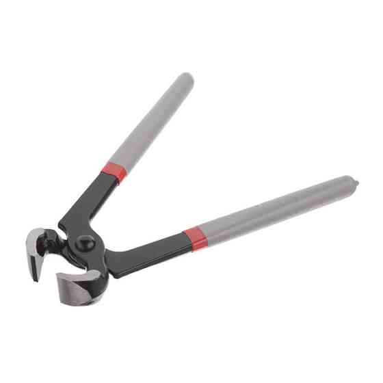 Кліщі торцеві для цвяхів, 200мм, C45, двошарові рукоятки INTERTOOL HT-0166 Київ