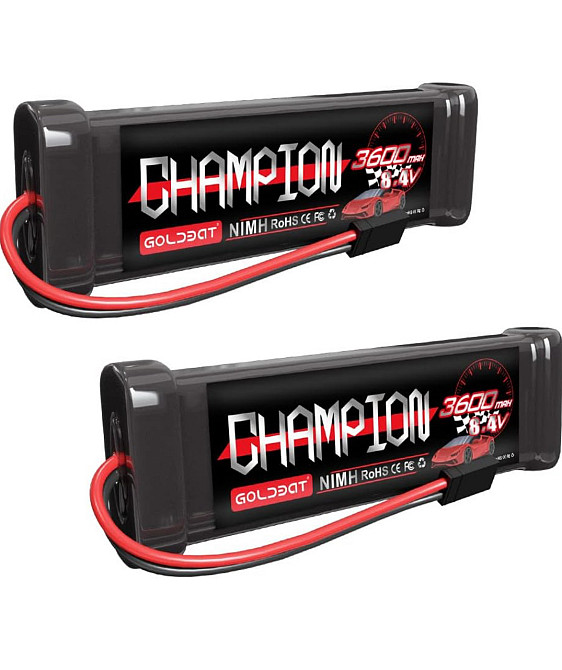 GOLDBAT 8.4V 3600mAh NIMH акумулятор з Tamiya роз'ємом для RC авто, бота та баггі Київ - фото 1