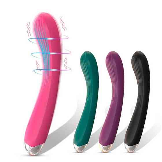 Гибкий ребристый вибратор 