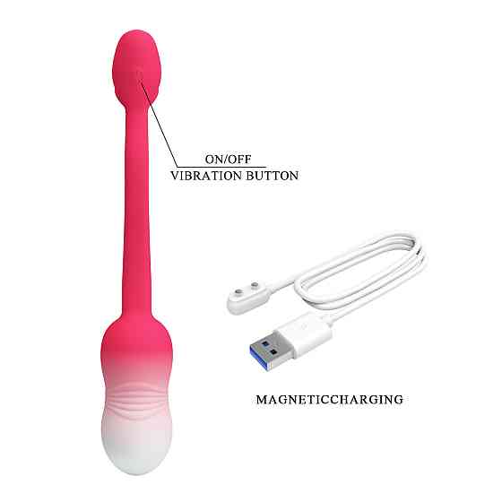 Виброяйцо с управлением через приложение PRETTY LOVE Poulsen Egg Vibrator 01, 7 см Sex Aura Киев