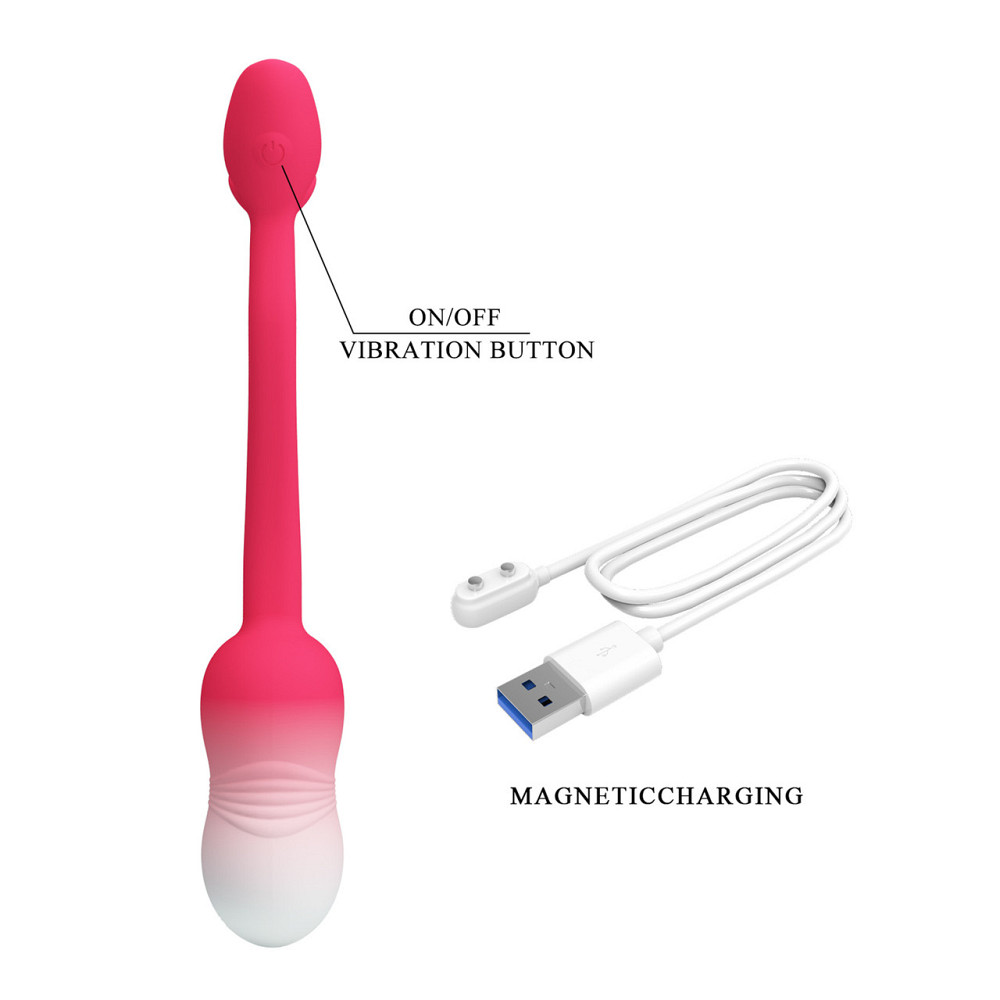 Виброяйцо с управлением через приложение PRETTY LOVE Poulsen Egg Vibrator 01, 7 см Sex Aura Киев - изображение 6