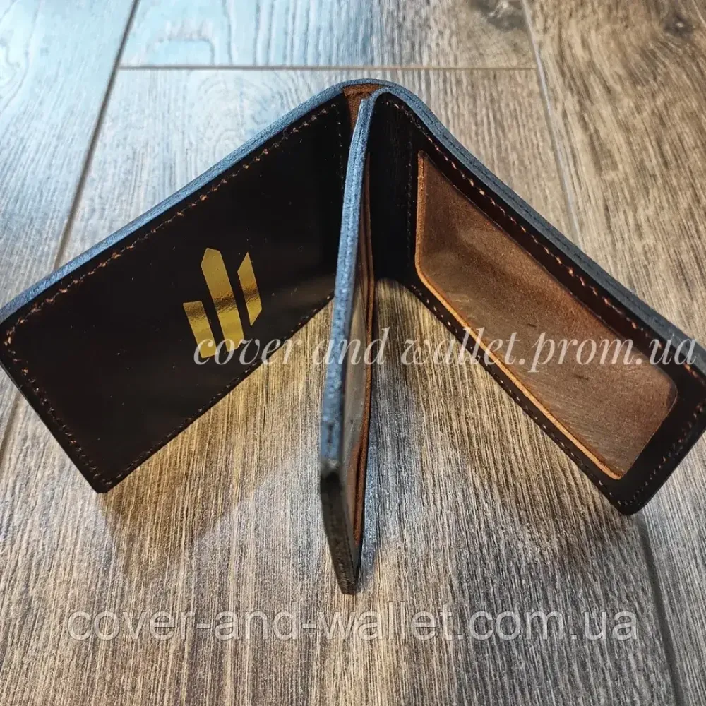 Обкладинка на посвідчення ДБР "Годарне бюро розслідувань" з додатковим клапаном (золото) Каштан Київ - фото 5