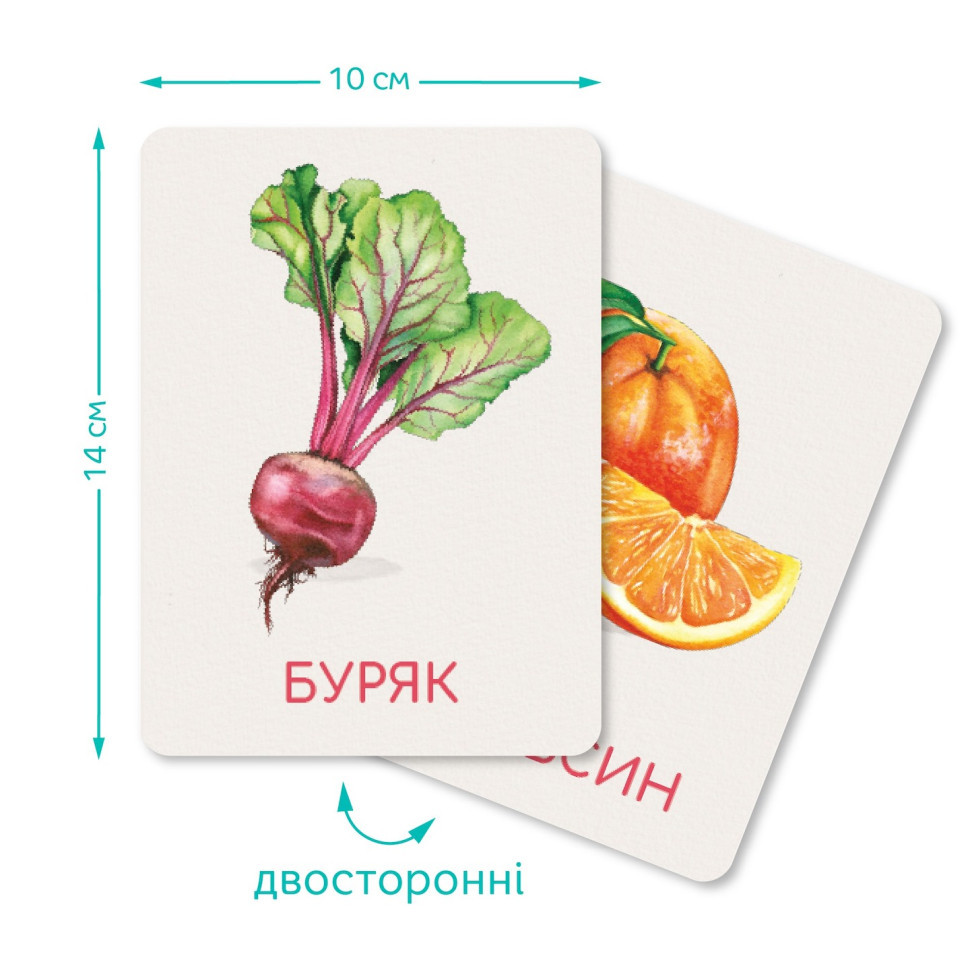 Детский набор учебных карточек Монтессори 