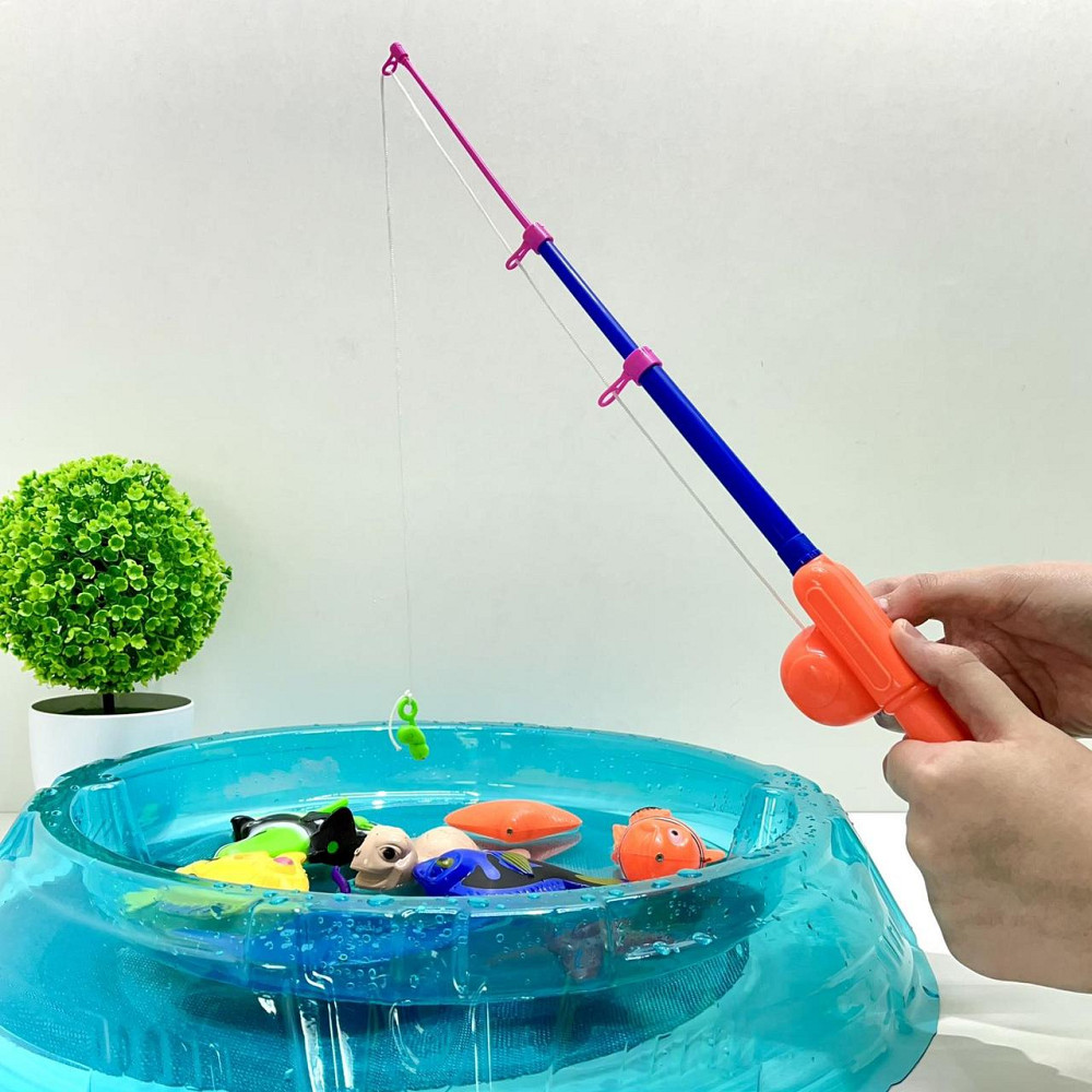 Магнітна гра рибалка вудка 2 штуки 8 морських мешканців (M 0045 U/R/13582) Чернигов - изображение 6