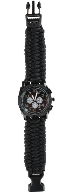 Водонепроницаемые Тактические Часы из паракорда Mil-Tec от Sturm (15774002) Размер М 