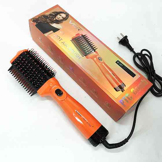 Щітка сушка для волосся фен для волосся, Фен з потужним мотором з холодним і теплим режимами WQ-19 Івано-Франківськ