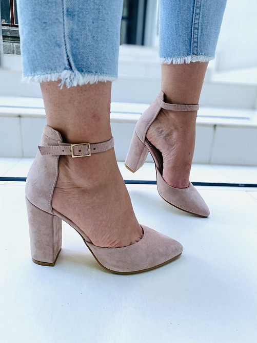 SANTINI Босоніжки жіночі SANTINI 953586-22 пудра (літо, замша натуральна) (3772) 35р.36р.37р. Коломыя - изображение 5