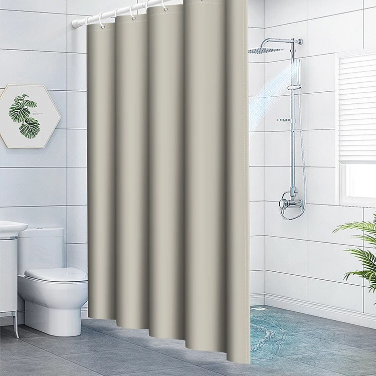 Шторка для ванной Bathlux 180 x 180 водонепроницаемая люкс качество, Бежевая Каменец-Подольский - изображение 3