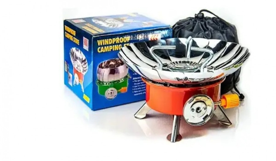 Портативний газовий пальник з вітрозахистом Вінниця - фото 2