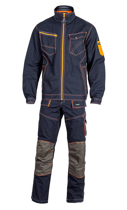 Напівкомбінезон робочий із сірими кишенями Sizam Sheffield M Рівне - фото 3